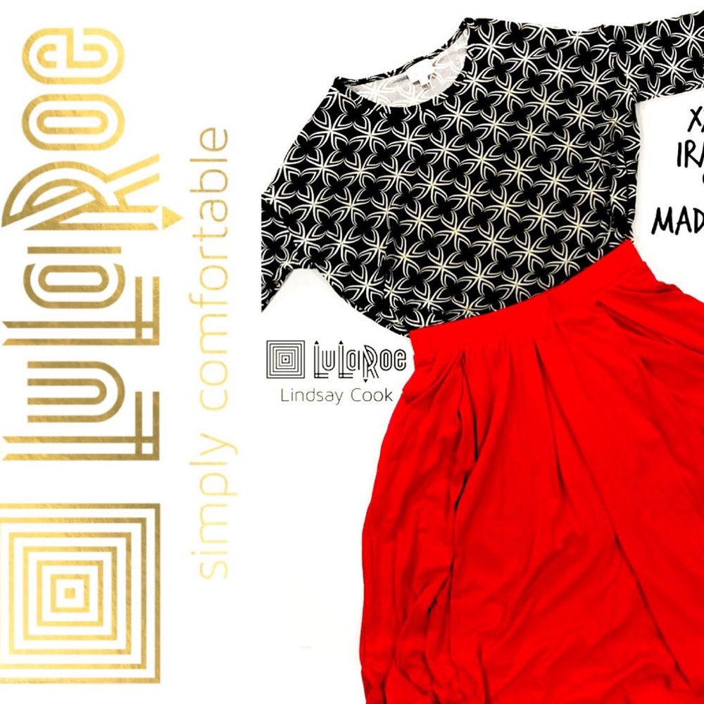 🚫SOLD🚫LuLaRoe Irma - XXS Black & White